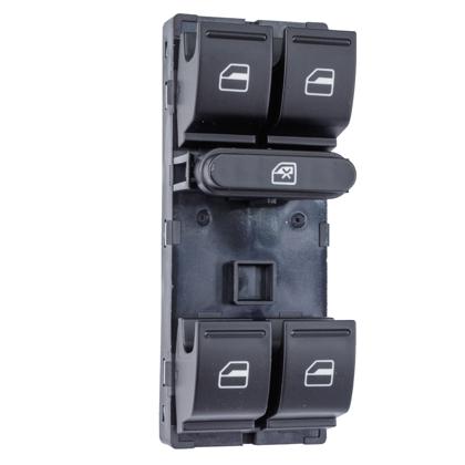 Botão do Vidro Elétrico Amarok CC Golf Jetta MK5 MK6 Passat B6 B7 Polo Tiguan Touran - Kostal 12213717