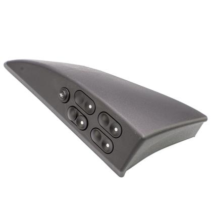 Botão Do Vidro Elétrico Corsa 1.0 1.4 1.6 1.8 Classic 1.0 1.6 1994 a 2015 Lado Motorista Led Laranja Com 2 Chicotes Sem Plug - GAUSS GE2355
