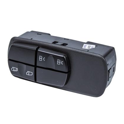 Botão do Vidro Elétrico Actros Atego Axor 1999 a 2013 Lado Passageiro Com Luz Leitura - KOSTAL 12255360