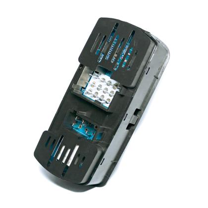 Botão Do Vidro Elétrico Mercedes Atego Axor Lado Motorista com Desembaçador Retrovisor Trava Portas Led Laranja - Ospina - OSP021243  