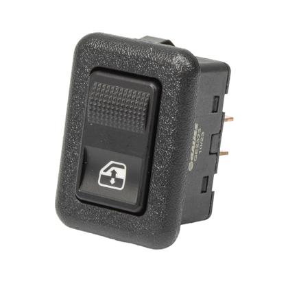 Botão do Vidro Elétrico Royale Versailles 1991 a 1996 Direita Simples com Moldura Led Ambar - GAUSS GE2323
