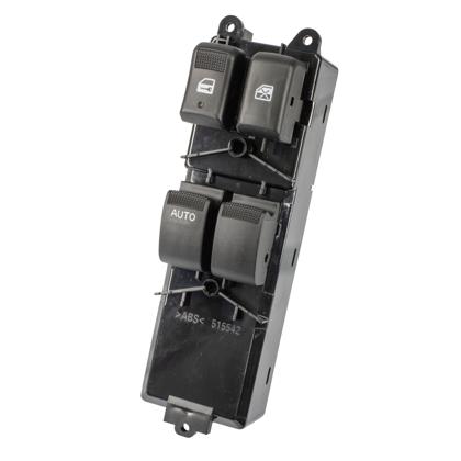 Botão do Vidro Elétrico S10 Trailblazer Dianteiro Esquerdo Dupla Sem Moldura Led Azul Automático Lado Motorista - OSPINA OSP021395