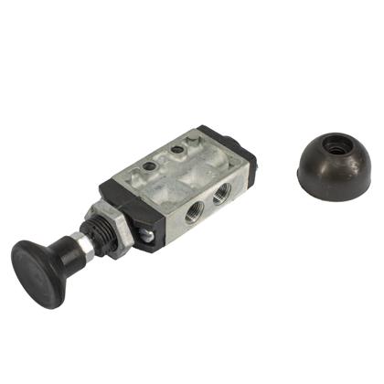 Botão do Vidro Elétrico Trava porta Porta Emergência Marcopolo Mercedes 3/2 Vias 1/8" NPT - IMPORTADOS - 5321NC