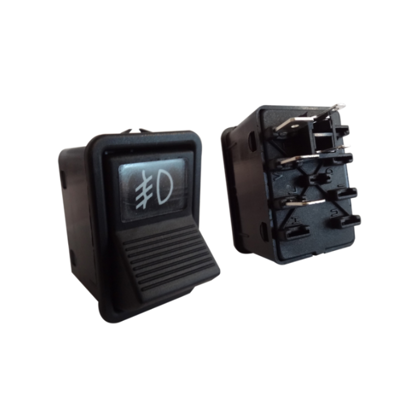 Botão Interruptor Farol de Milha Mercedes 710 1214C 1723 O371R Of 1113 24V - Kostal - 3833153