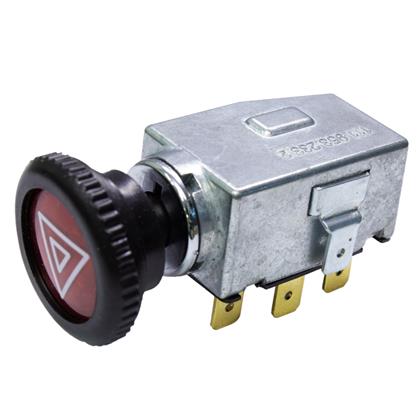 Botão Pisca Alerta Fusca após 1959 Brasília 1973 a 1982 Kombi 1957 a 1998 - Kostal - 10519365  