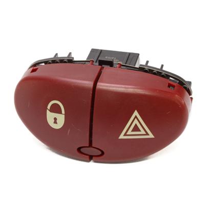 Botão Pisca Alerta Trava Portas Peugeot 206 1.0 1.4 1.6 - Gauss GE2334  