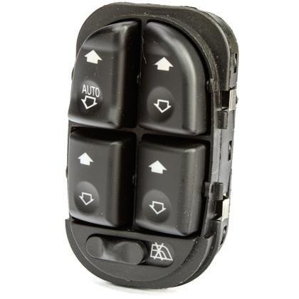 Botão Vidro Elétrico Focus 1.6 1.8 2.0 2000 a 2008 Mondeo 2.0 2.5 1997 a 2005 Led Verde com Bloqueio de Vidros - Gauss - GE2388