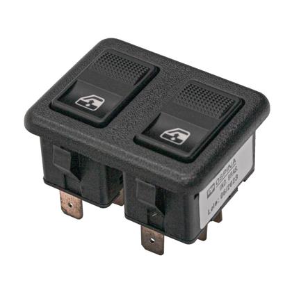 Botão Vidro Elétrico Gol Parati Quantum Santana Lado Motorista Led Laranja 10 Vias - OSPINA - OSP021153