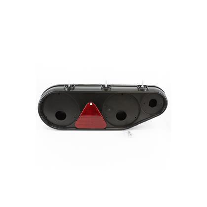 Caixa Lanterna Traseira Carreta Noma Com Triangulo Refletivo LD - Pradolux - PL2104.61.17