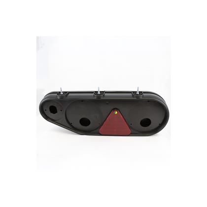 Caixa Lanterna Traseira Carreta Noma Com Triangulo Refletivo LE - Pradolux - PL2104.62.17