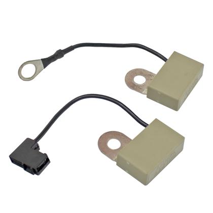 Capacitor do Alternador Voith 24V 140A com Chicote 2 Pinos - Mahle - MGX156  