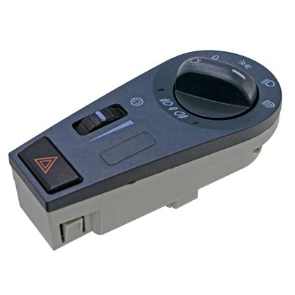 Chave de Luz Volvo Série B Fh12 Fh16 Fh400 Fm9 Fm12 Nh12 com Pisca Alerta Farol de Milha Neblina sem Regulagem 13 Pinos - Gauss - GE2141