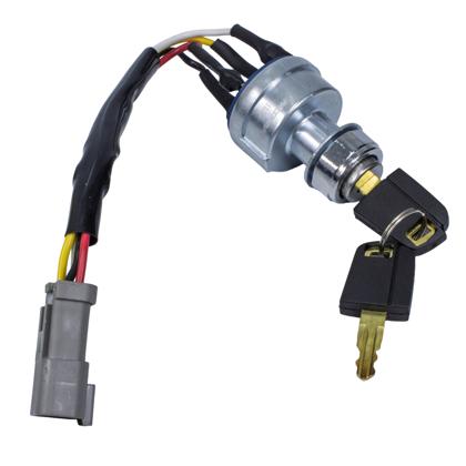 Chave de Partida Escavadeira Retroescavadeira Com Chicote - Facobras 906.1037  