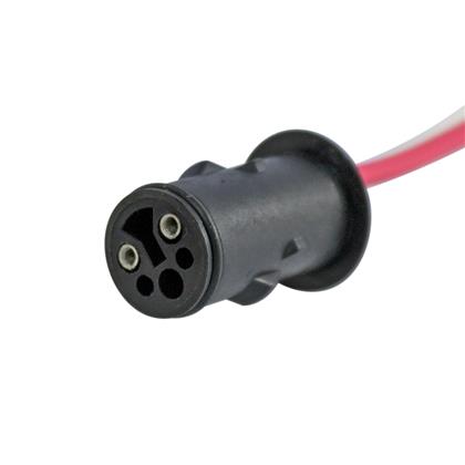 Chicote Atuador de Marcha Lenta Ipanema Kadett Monza Farol de Neblina BMW 2 Vias Fêmea - R7 - ETE5115  