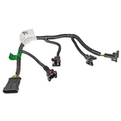 Chicote Bico Injetor Doblo 1.3 Sistema Bosch 01 Plug 05 Terminal 1,6MM 4 Plugues 02 Vias Fêmea - TC500.0756  