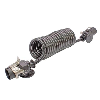 Chicote Cavalo Carreta ABS Rastreador Completo Com 02 Tomadas 5,5 Metros - DNI8355