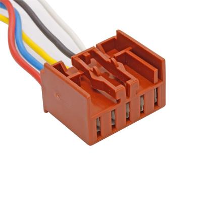 Chicote Chave Ventilador Interno Relé Modulo Limpador Gol G4 Ducato Uno 05 Vias Fêmea - TC105.1195  