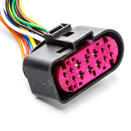 Chicote Conector Auxiliar Volkswagen 14 Vias Fêmea - Tc Chicotes - TC114.1175  