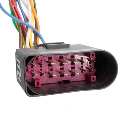 Chicote Conector Auxiliar Volkswagen 14 Vias Macho - Tc Chicotes - TC214.2175  