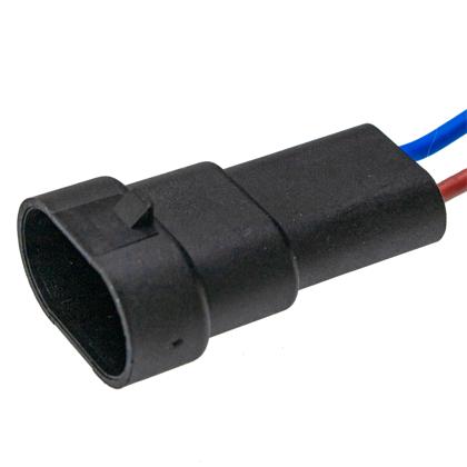 Chicote Conector Elétrico 2 Vias Macho - TC Chicotes - TC202.2047  