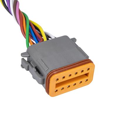 Chicote Deutsch Caminhão Ônibus Acricola 12 Vias Fêmeas - TC112.1984