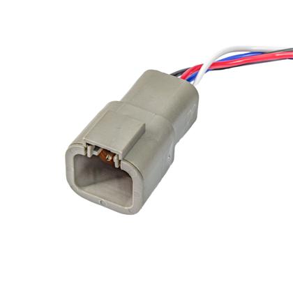 Chicote Deutsch Caminhão Ônibus Agricola Bico Injetor Komatsu WA200DTP 4 vias macho - DPAULA DP4.9447