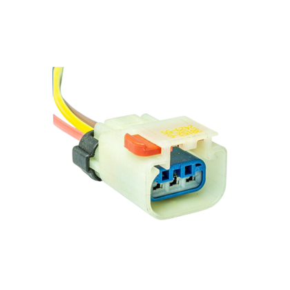 Chicote Direção Elétrica Citroen Peugeot Renault 3 Vias Fêmea - Rainha das Sete - ETE5837  
