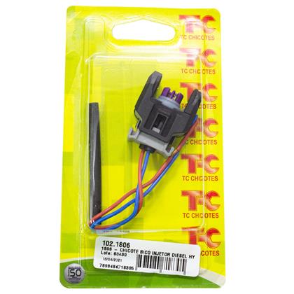 Chicote do Bico Injetor Bongo HR Sprinter Diesel 2 Vias - TC102.1806  