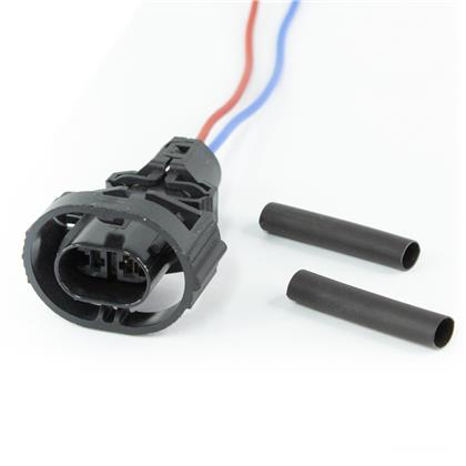 Chicote do Interruptor Luz de Ré Clio Megane Scenic Twingo 2 Vias Fêmea Preto - TC Chicotes - TC102.1815  