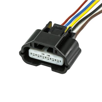 Chicote do Sensor de Estacionamento HB20 Sensor Fluxo de Ar Frontier Livina March Sentra Tiida Versa 6 Vias Fêmea - TC Chicotes - TC106.1866  