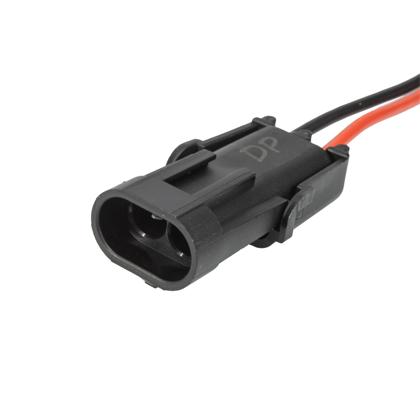 Chicote Eletroventilador Ventoinha 02 Vias Macho - DPAULA DP2.9707  