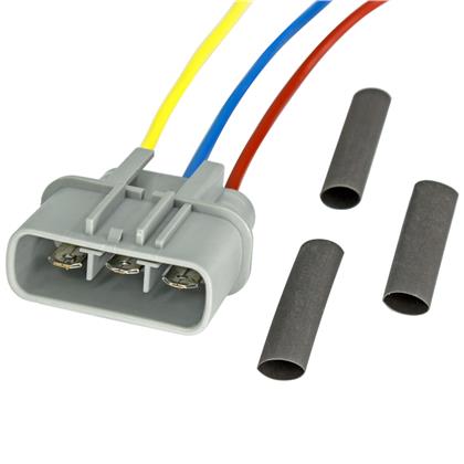 Chicote Injeção Eletrônica 3 Vias Macho Guia Lado Esquerdo - TC Chicotes - TC203.2825  