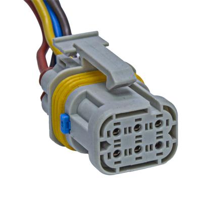 Chicote Lanterna Traseira Scania 6 Vias Fêmea - TC 106.3135