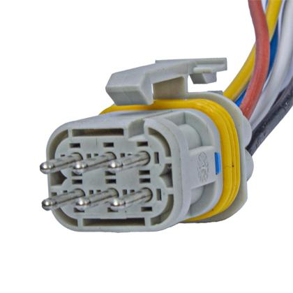 Chicote Lanterna Traseira Scania 6 Vias Macho - TC 206.5135