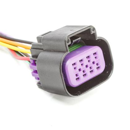 Chicote Módulo Injeção Eletrônica Captiva Prisma 2013 a 2019 8 Vias Fêmea - Rainha das Sete - ETE7855  