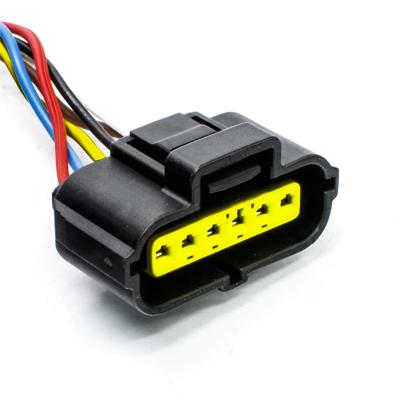 Chicote Sensor Fluxo do Ar Condicionado Courier Ecosport Fiesta Street Focus Fiesta Ka 6 Vias Fêmea - Tc Chicotes - TC106.1033  