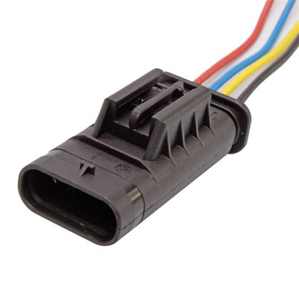 Chicote Válvula Termostática GM Cobalt Montana Onix Prisma Spin 04 Vias Macho - TC204.2783  