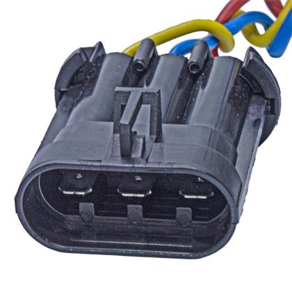 Chicote Ventoinha Astra Blazer S10 Vectra 3 Vias Macho - TC 203.2051