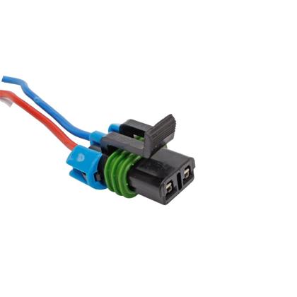 Chicote Ventoinha Corsa Celta Vectra Até 1996 Sem Ar Condicionado Vidro Életrico Palio Tempra Após 1996 2 Vias Fêmea -TC102.3175  