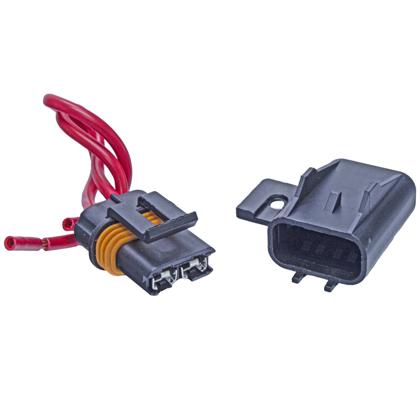 Chicote Ventoinha Luz Ré Sensor Detonação Compreesor Ar Condicionado 2 Vias Fêmea - TC 302.0932  