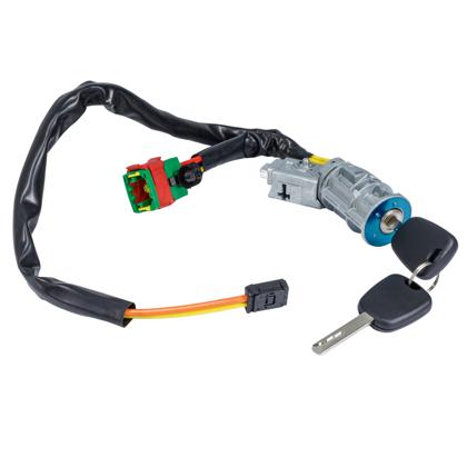 Cilindro de Ignição C3 Até 2012 Chave Com Alojamento Transponder Com Chicote - Facobras 905.0266