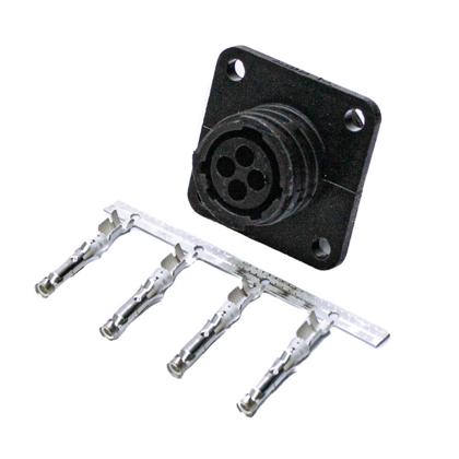 Conector Circular CPC 4 Vias Fêmea Reverse Série - RAINHA 7 - ETE7572/04  