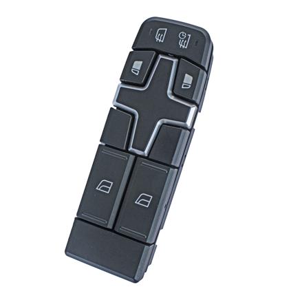 Conjunto de Teclas Vidro Elétrico Volvo FH FM FMX NH 2015 a 2021 Regulagem Desembaçador Retrovisores - OSPINA OSP021321  