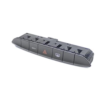 Conjunto Interruptor Painel Fiorino Após 2020 Com Assistente De Direção Pisca Alerta Desembaçador Traseiro 6 Vias - KOSTAL - 10134061  