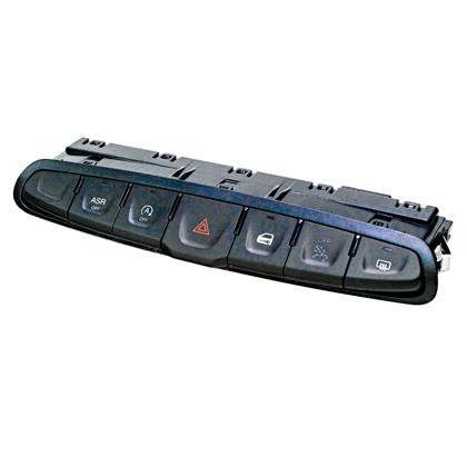 Conjunto Interruptor Painel Mobi Way 2016 a 2020 Argo 2017 a 2019 Com Pisca Alerta Desembaçador Traseiro 12 Vias - KOSTAL - 10337628  
