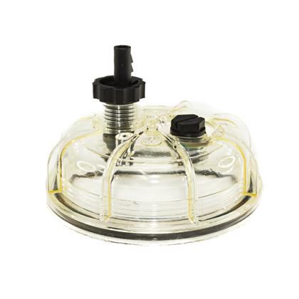 Copo do Filtro Racor R90 R120 Com Furo Sensor - Wega - WCA002  