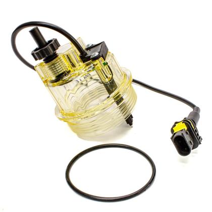 Copo Filtro Separador De Água Daf XF105 CF85 Sinotruck Howo A7 420 460 Liugong 835 Man Sany Com Sensor 2 Vias - WEGA - WCA07S  