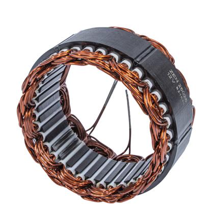 Estator do Alternador Alfa Romeo C3 C4 Bravo Doblo Idea Ford Ka Uno Palio Siena Marea Strada Tipo 90 Amperes - ZEN25026  