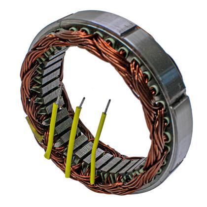 Estator do Alternador Agrale Cbt Chevrolet Fiat Ford Mercedes Maxion Müller Peugeot Toyota Volkswagen 12V 35A 3 Fios - Arielo - AR0380  
