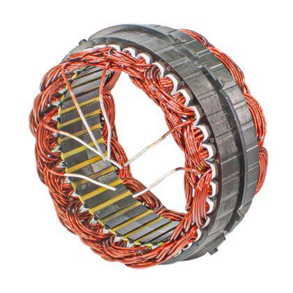Estator Do Alternador Constellation 17250 24.250 EuroCargo 170 Trator JD 6930 7530 24V 100A 6 Fios - ZEN25008    